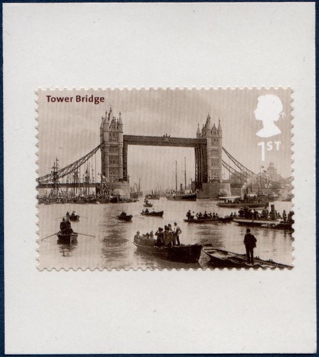 2002 GB - SG2314 Tower Bridge 1st S-A from Bkt PM7 (1) MNH